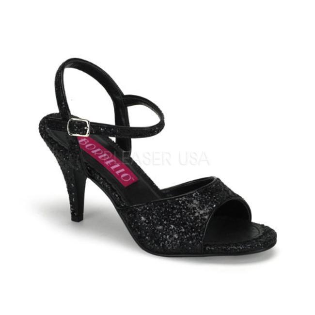 KITTEN-35G 3インチ(約8cm) ハイヒール サンダル /Pleaserプリーザー バーレスクBORDELLO パーティードレス 靴 大きいサイズ |  | 01