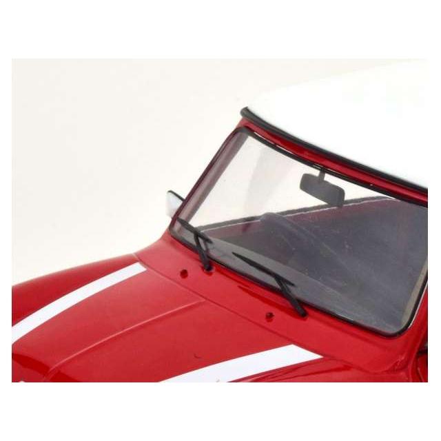 ミニクーパー 1/12 ダイキャストモデルカー レッド/ホワイト KK