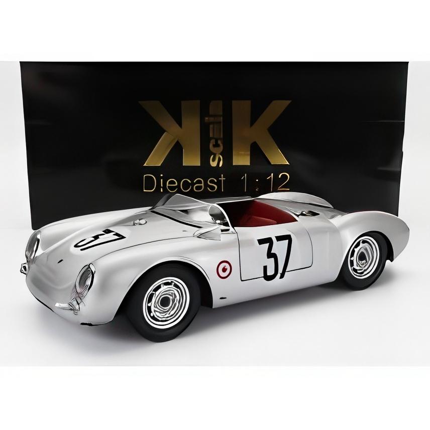 予約】PORSCHE 550 RS スパイダー No.37 1955 ルマン24時間 シルバー
