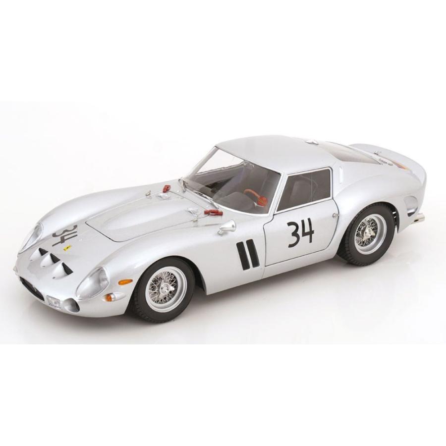 【予約】2026年発売 FERRARI 250 GTO N34 ホッケンハイム 1963 コルデス シルバー/ KK-SCALE 1/12 | 