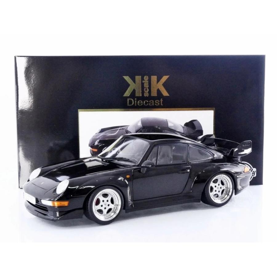 ポルシェ 911 (993) GT2 1996 ブラック / KK Scale 1/12 ミニカー | 