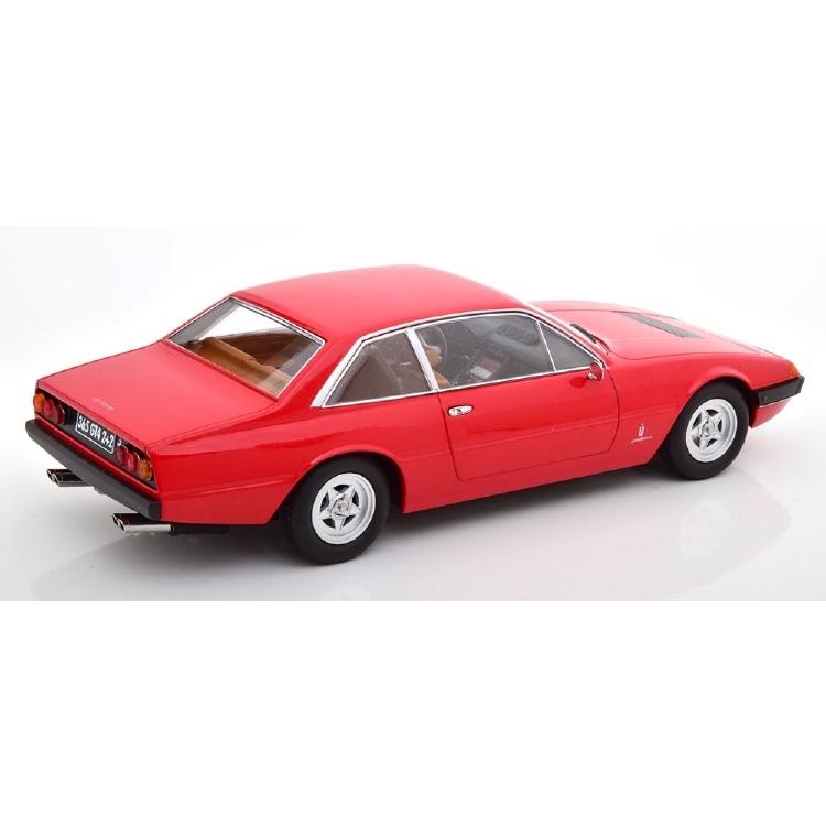 FERRARI 365 GT4 2+2 1972 RED/KKSCALE 1/18 : バスクホビー
