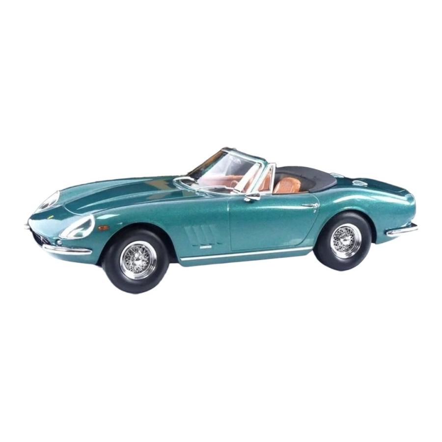 フェラーリ 275 GTB/4 NART スパイダー 1967 グリーン / KK Scale 1/18 ミニカー | 