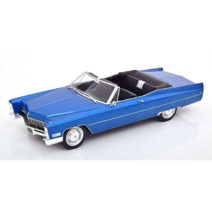 【予約】8月以降発売予定CADILLAC - DEVILLE CONVERTIBLE SOFT-TOP OPEN 1967 - BLUE MET /KK-SCALE  1/18 ミニカー | 