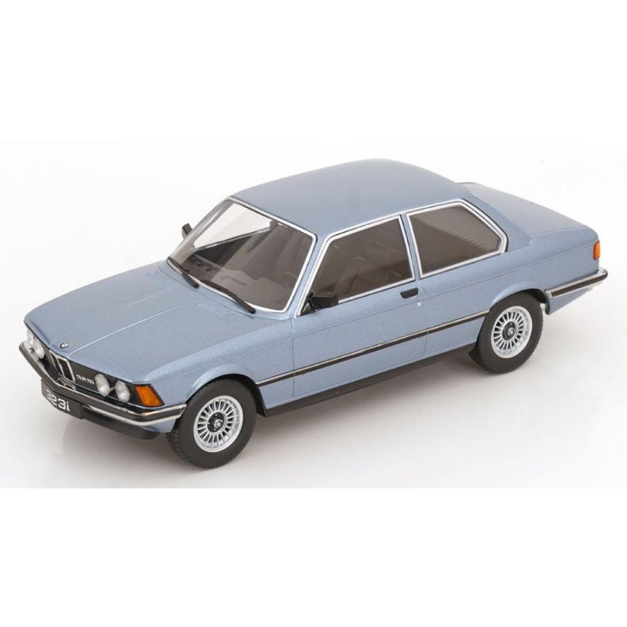 【予約】2026年発売予定BMW 3シリーズ 323i E21 1978 ライトブルーメタリック/ KK-SCALE 1/18 ミニカー | 