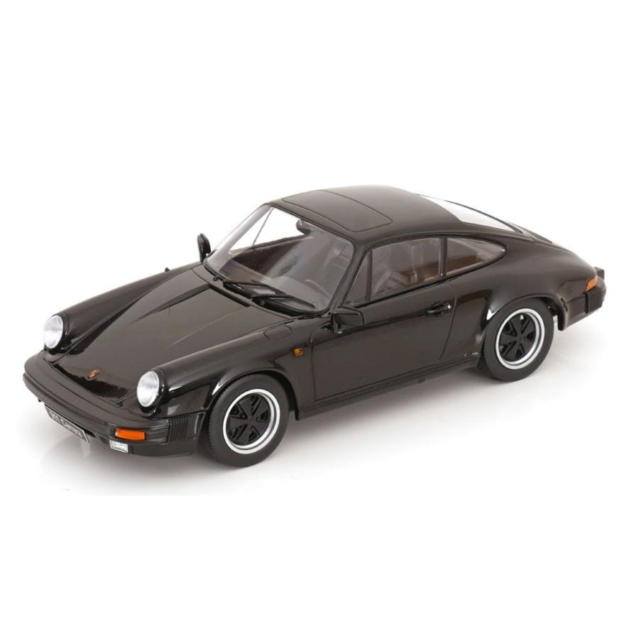 【予約】8-10月以降発売予定PORSCHE 911 CARRERA クーペ 1983 ブラック / KK-SCALE 1/18 ミニカー | 