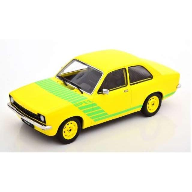 KK-SCALE 1/18 1973 オペル カデット C スウィンガー ミニカー イエロー/グリーン | 