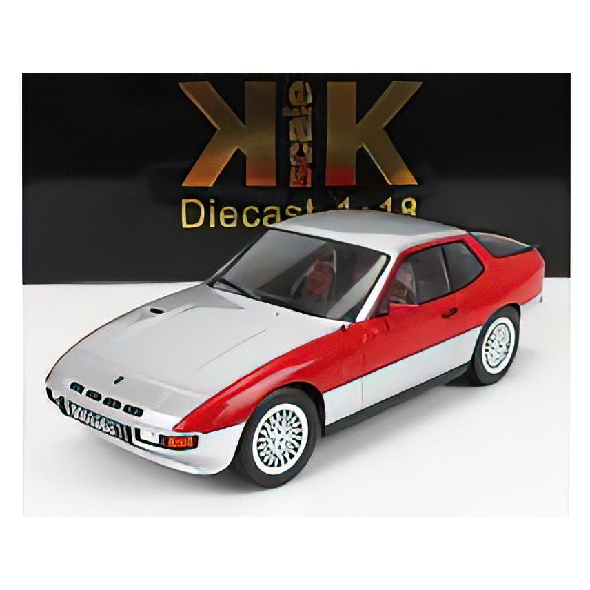 PORSCHE - 924 TURBO COUPE 1986 - SILVER RED /KK-SCALE 1/18 ミニカー | 