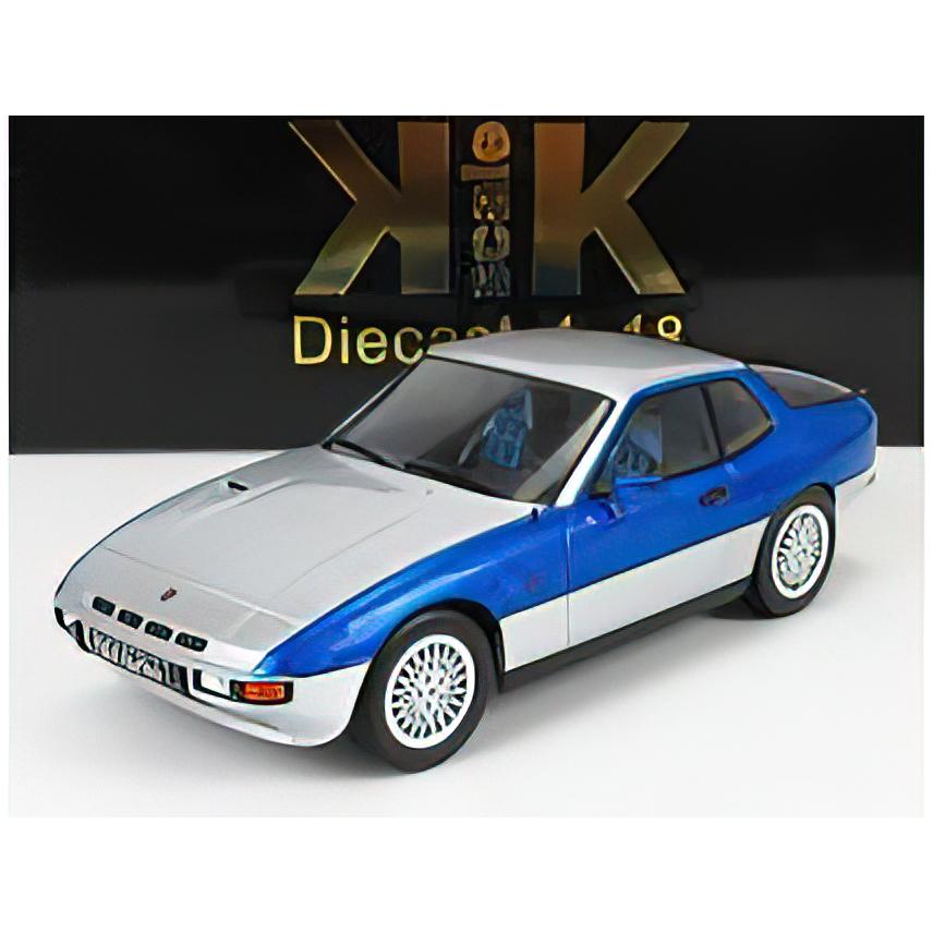 PORSCHE - 924 TURBO COUPE 1986 - SILVER BLUE MET /KK-SCALE 1/18 ミニカー | 