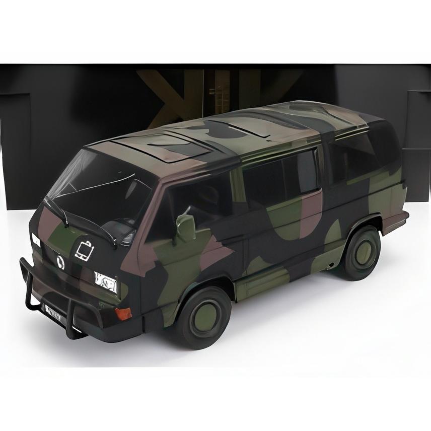 【予約】VOLKSWAGEN T3 ミニバス ドイツ軍 1987 ミリタリーカモフラージュ/ KK-SCALE 1/18 ミニカー | 