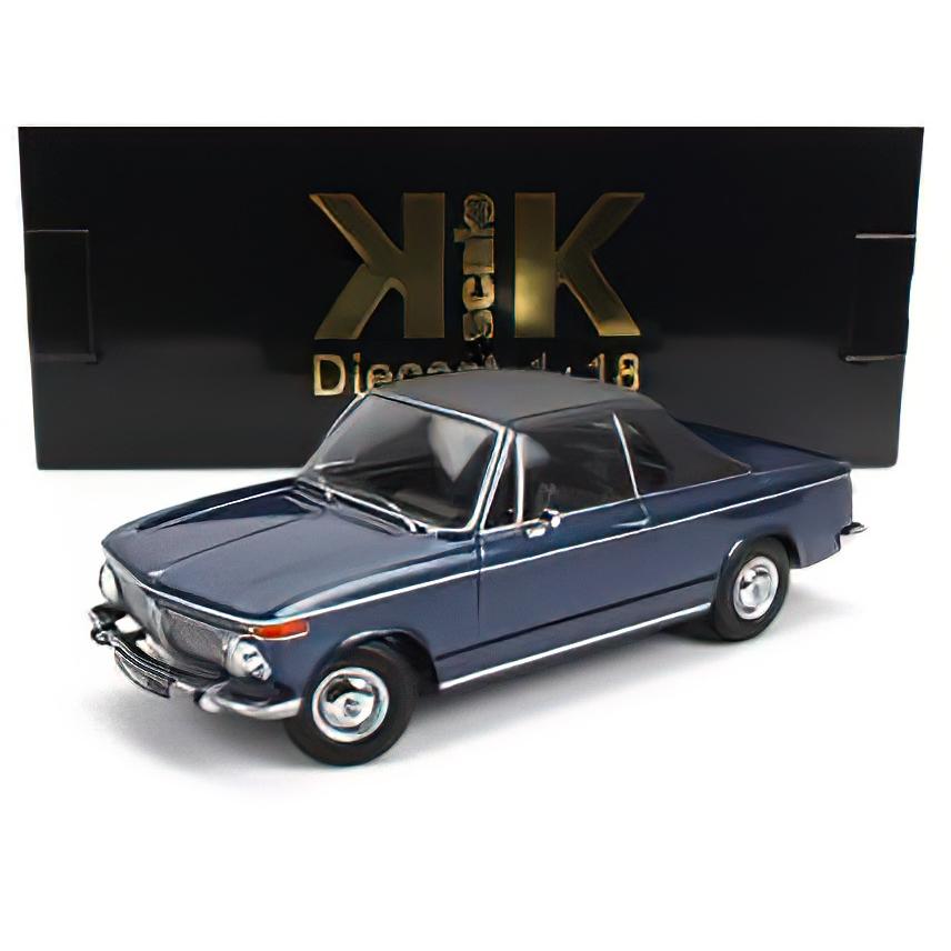BMW  2002 CABRIOLET 1968 - WITH REMOVABLE SOFT-TOP /KK-SCALE 1/18 | 