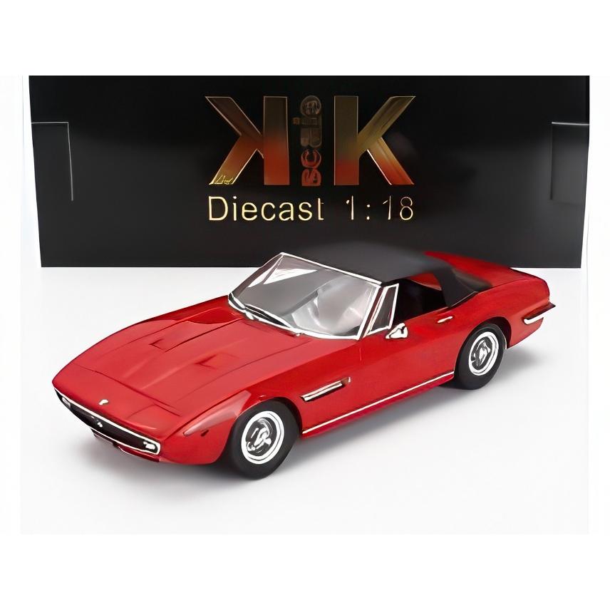 マセラティ ギブリ スパイダー 1970 赤 KK-SCALE 1/18 : バスク