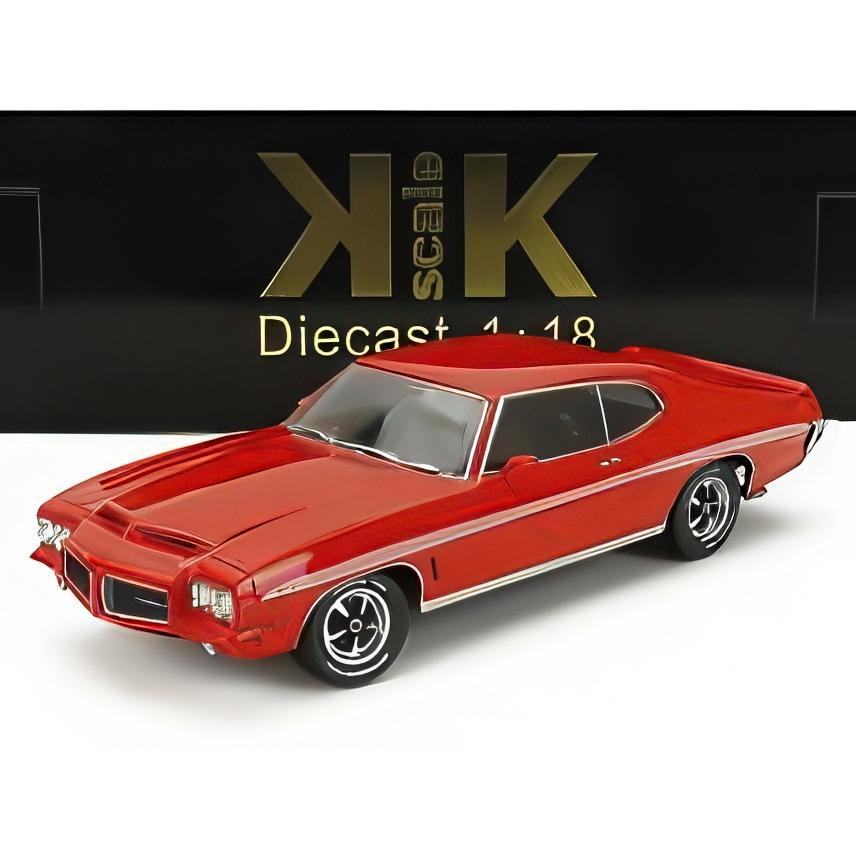 PONTIAC GTO ルマン RAM AIR クーペ 1972 レッド/ KK-SCALE 1/18 ミニカー | 