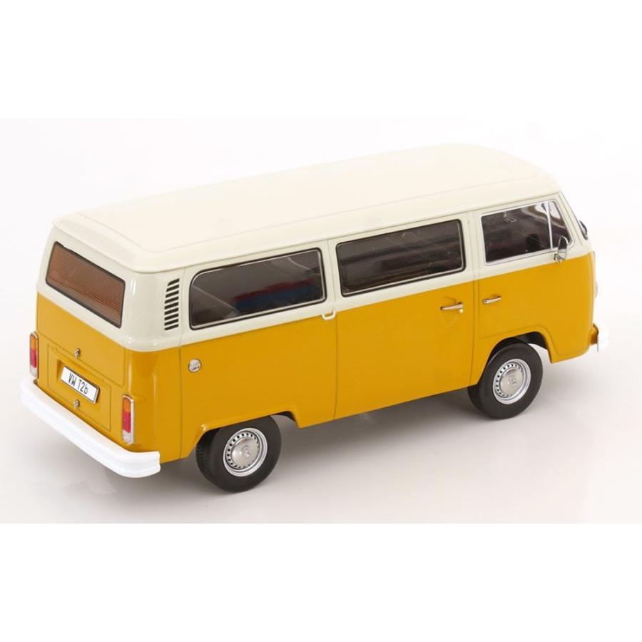 予約】VOLKSWAGEN T2b MINIBUS 1972 イエロー/ホワイト/ KK-SCALE 1/18