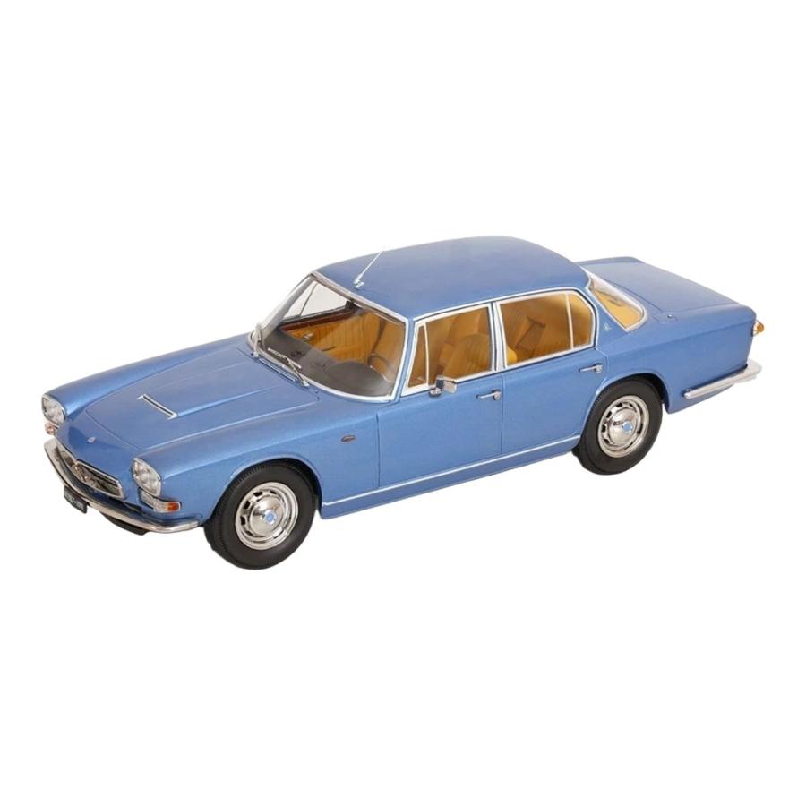 【予約】 マセラティ クアトロポルテ I 1965 ブルー / KK Scale 1/18 ミニカー | 