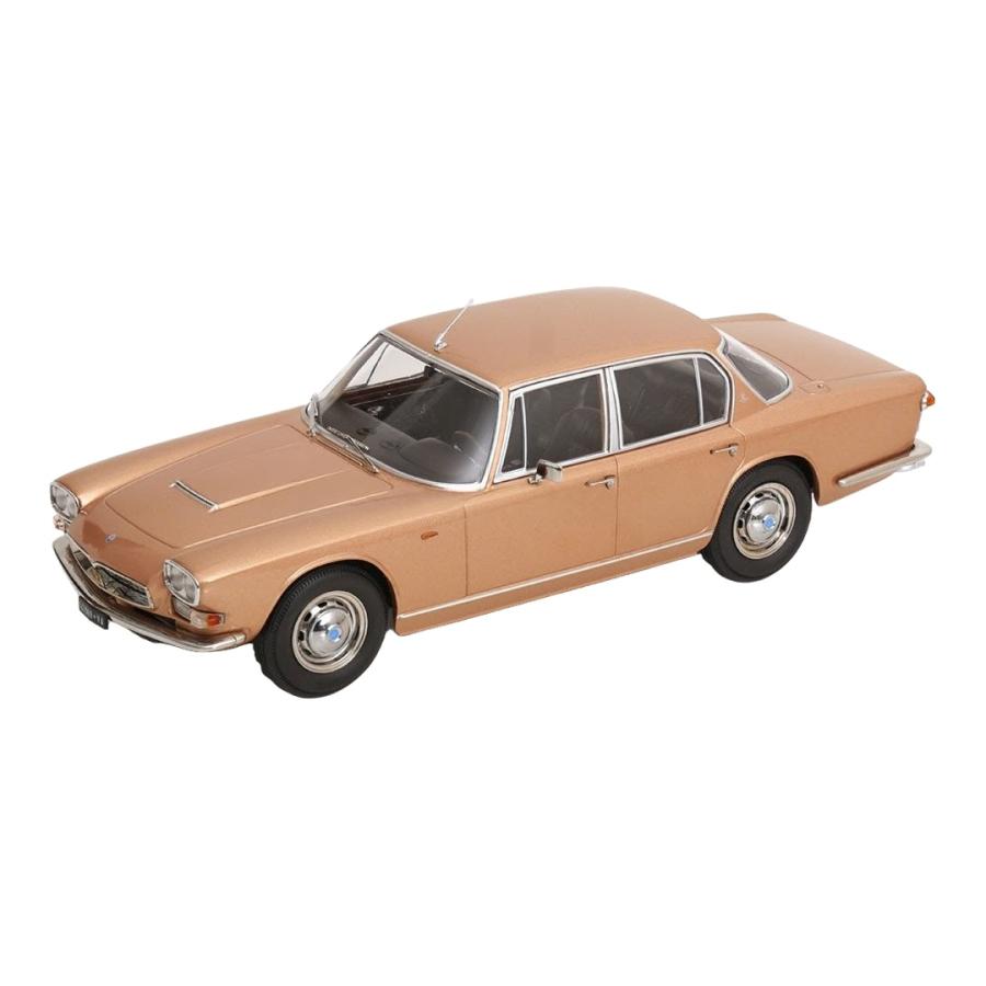 【予約】2027年発売予定 Maserati Quattroporte シリーズ1 1965 ゴールドメタリック 限定版 KK-SCALE 1/18 | 