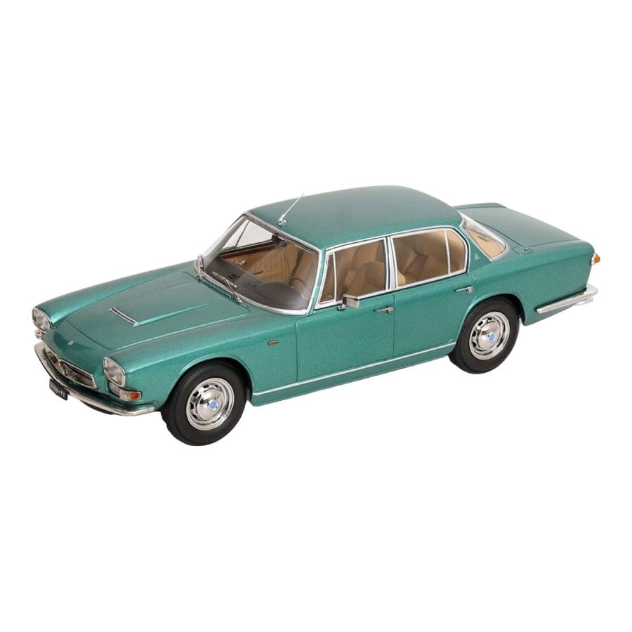 【予約】2027年発売予定 Maserati Quattroporte シリーズ1 1965 メタリックグリーン 限定生産 KK-SCALE 1/18 | 