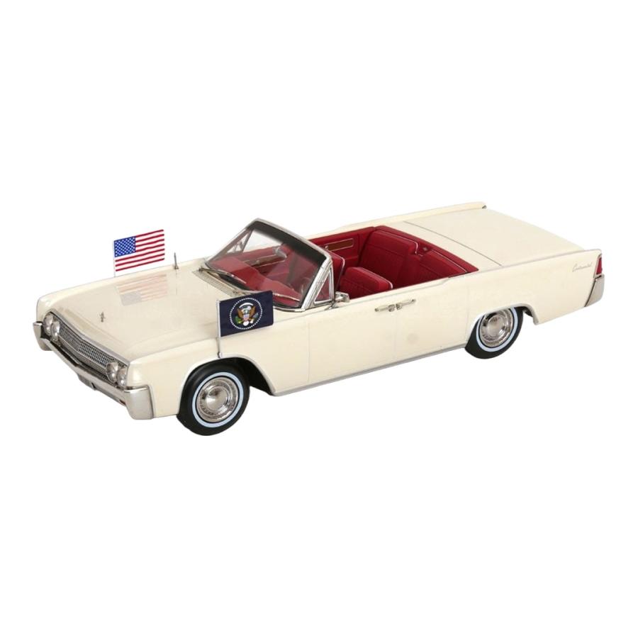 【予約】2026年発売予定 Lincoln Continental カブリオレ 1963 J.F.ケネディ ホワイト / KK-SCALE 1/18 | 