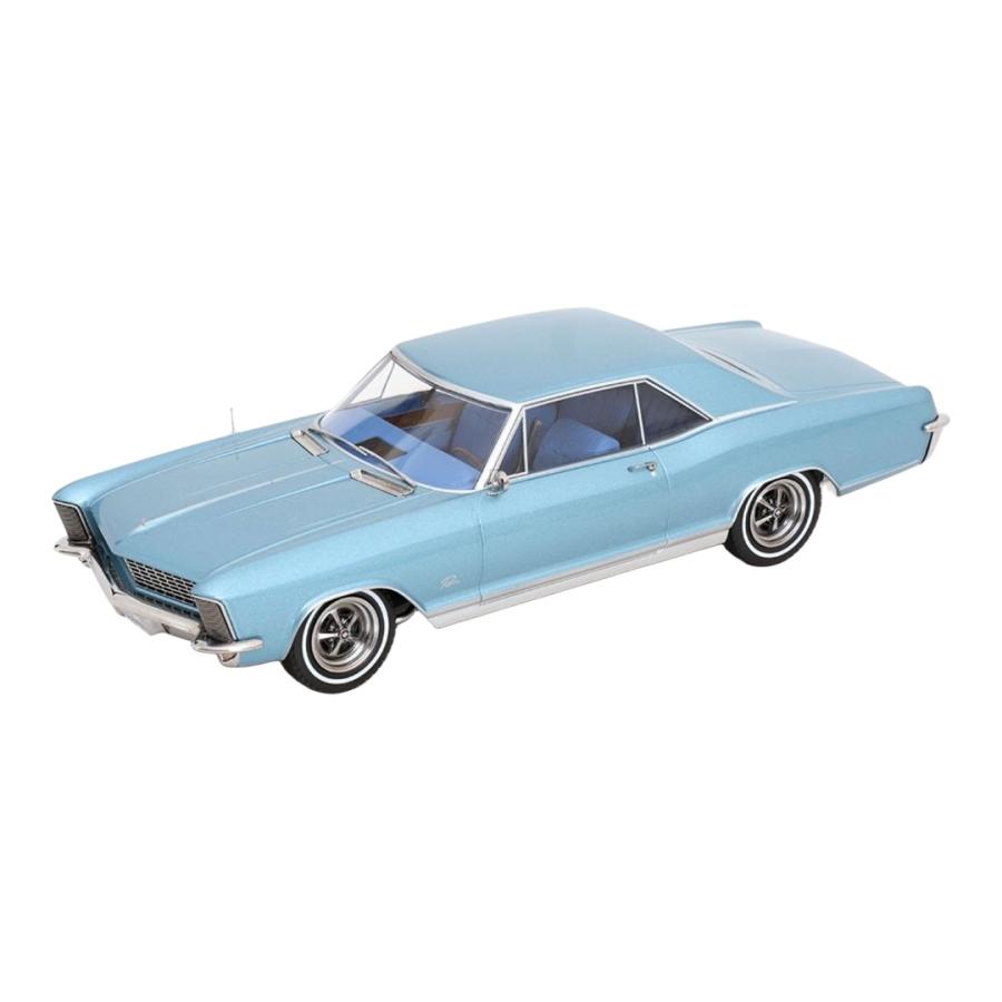【予約】2026年発売予定 Buick Riviera 1965 ライトブルーメタリック 限定版 / KK-SCALE 1/18 ミニカー | 