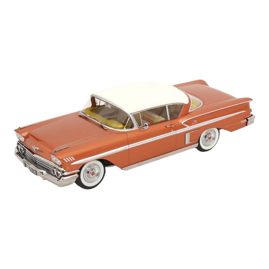 【予約】2026年発売予定 Chevrolet Bel Air Impala 1958 カッパー/ホワイト / KK-SCALE 1/18 ミニカー | 