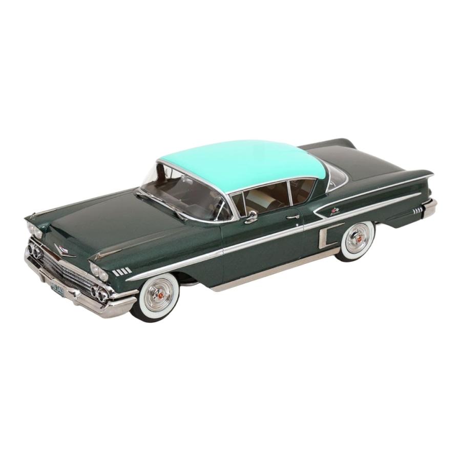 【予約】2026年発売予定 Chevrolet Bel Air Impala 1958 2トーン グリーン / KK-SCALE 1/18 ミニカー | 