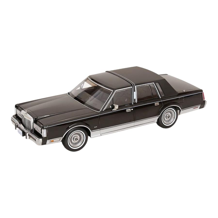 【予約】2027年発売予定 Lincoln Town Car 1985 ブラック リンカーン弁護士劇中車 / KK-SCALE 1/18 ミニカー | 
