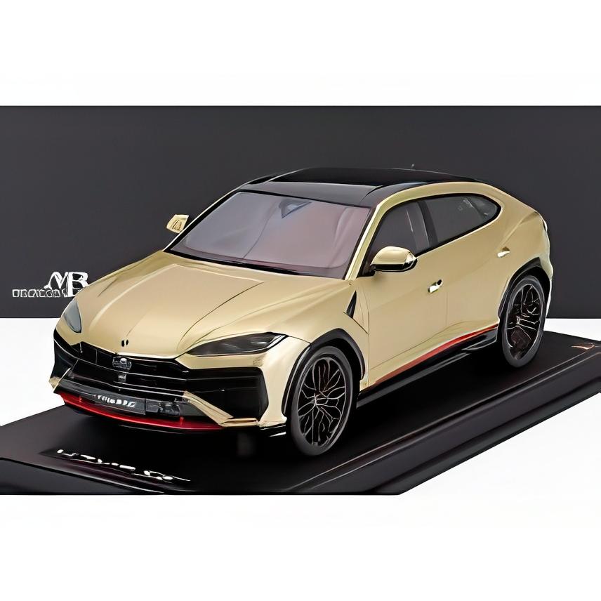 LAMBORGHINI ウルス SE 2023 ショーケース付 オロエリオス ゴールドメタリック/ MR Collection 1/18 49台限定 | 