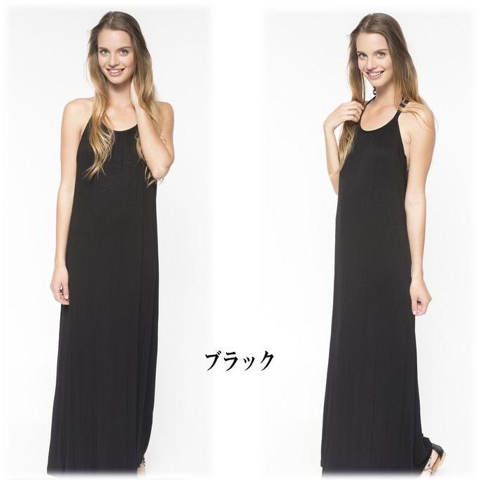 Slightly Cringed Haltered Front Low Rise T-Back マキシ丈ワンピース/LANIラニ インポートレディース通販 リゾート  サイズ交換ok |  | 01