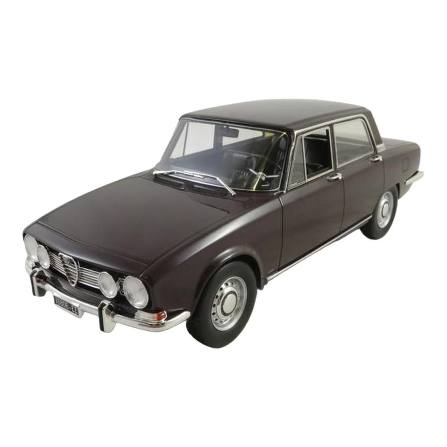 Alfa Romeoアルファロメオ 1750 Berlina 1968 ダークブラウン / LAUDO 1/18 ミニカー | 