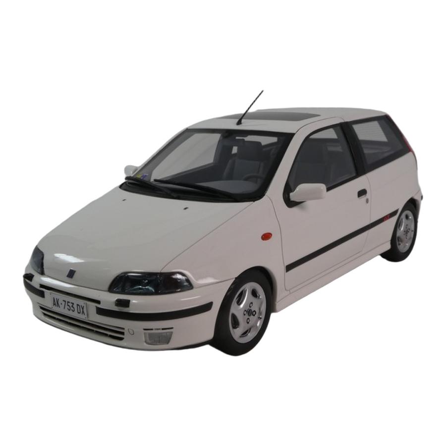 Fiatフィアット Puntoプント GT 1400 2ndシリーズ 1996 ホワイト / LAUDO 1/18 ミニカー | 