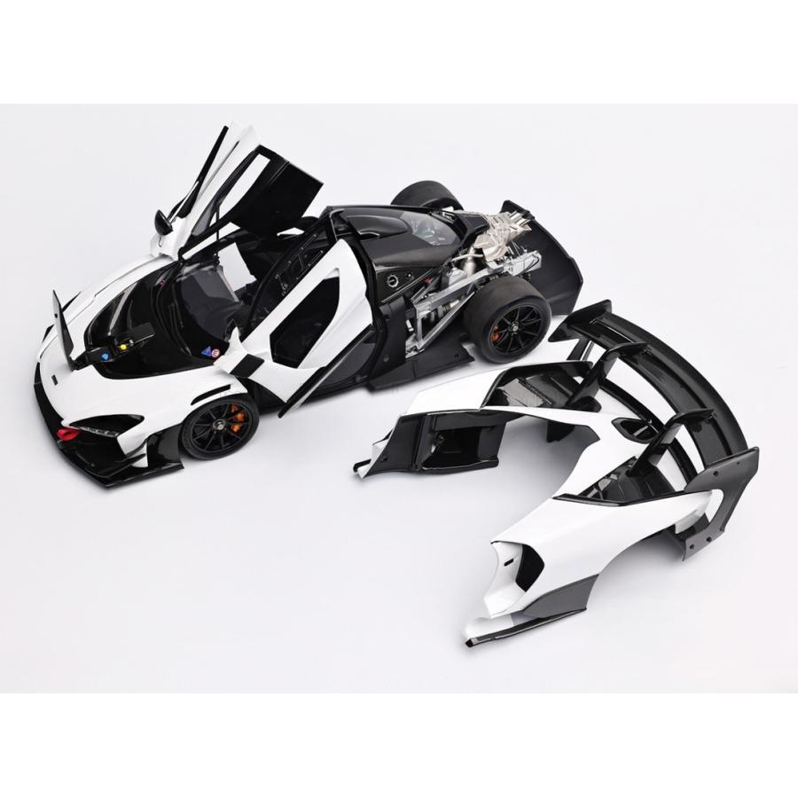 【予約】2026年発売予定 McLarenマクラーレン Sennaセナ GTR 2021 ホワイト ブラック / LCD 1/18 ミニカー | 