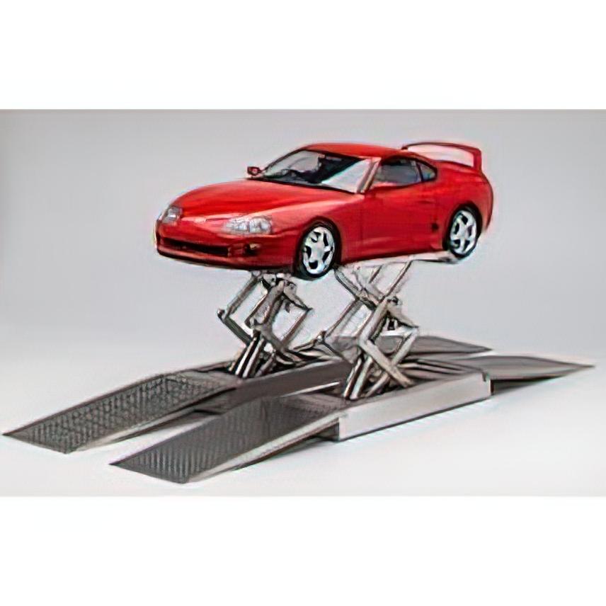 LCD トヨタ スープラ 1/18 ミニカー レッド