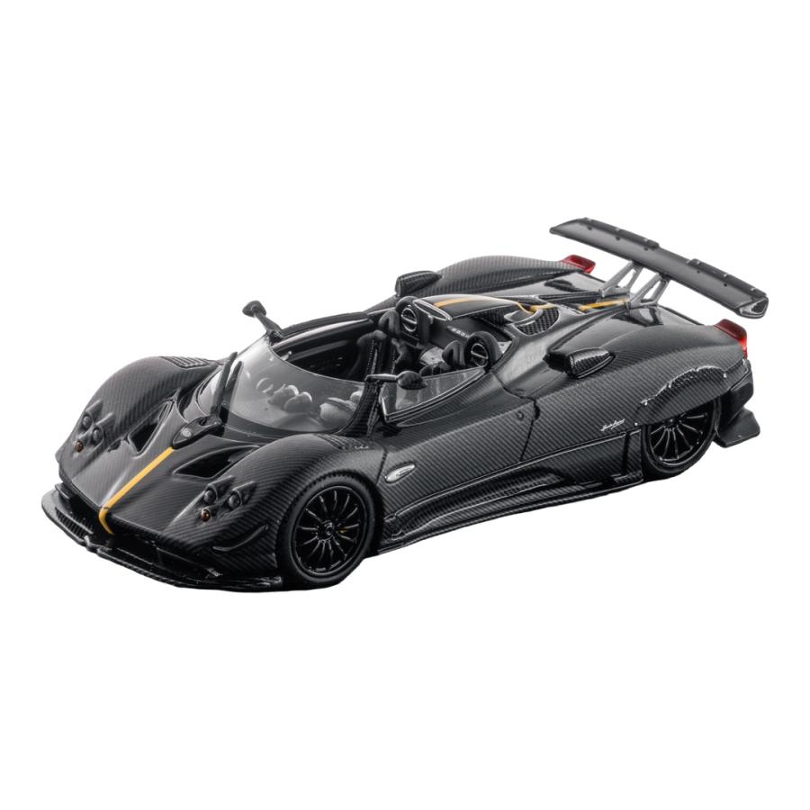 【予約】2026年発売予定 Pagani Zonda HP Barchetta 2018 カーボンブラック / LCD 1/64 ミニカー | 