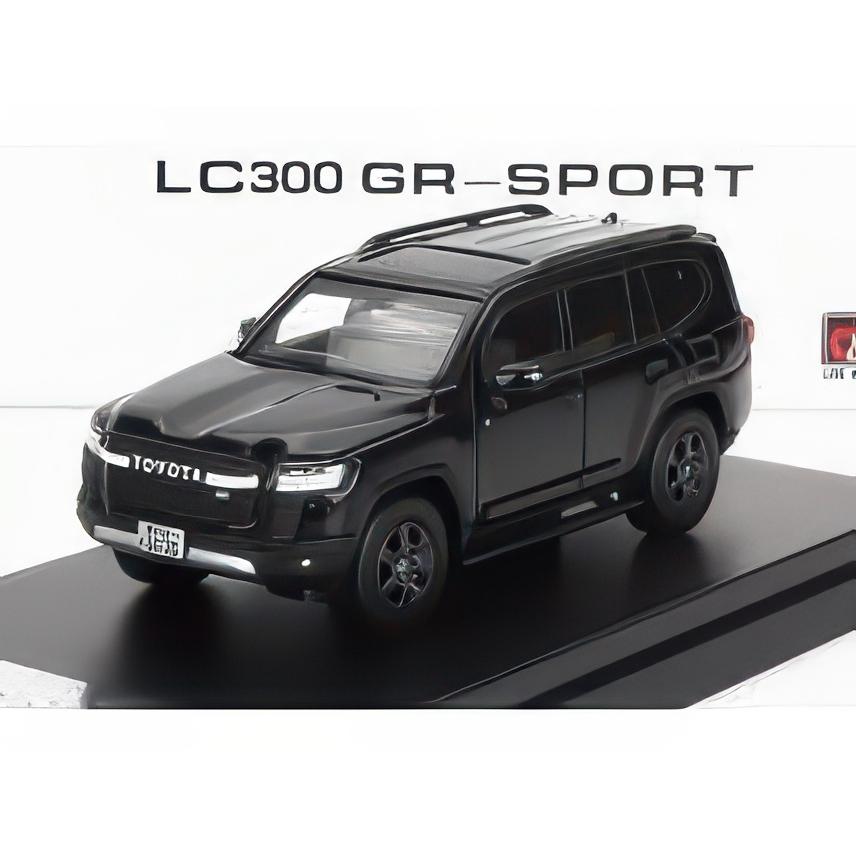 TOYOTA LAND CRUISER LC300GR SPORT 2022 BLACK/LCD 1/64ミニカー