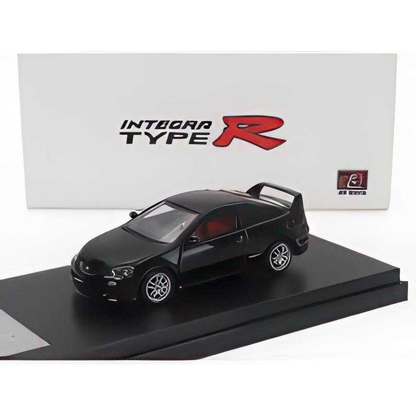 HONDA INTEGRA (DC5) TYPE R 2006 ブラック LCD 1/64 ミニカー | 