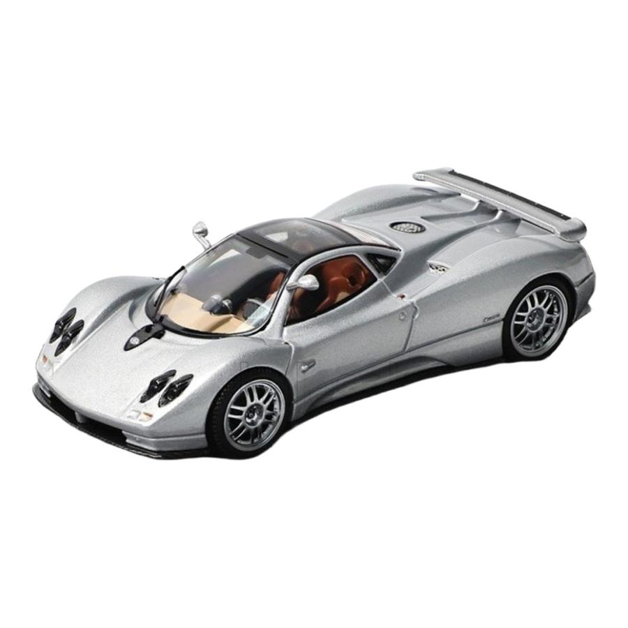 【予約】2026年発売予定 Paganiパガーニ Zondaゾンタ C12 クーペ 1999 シルバー / LCD 1/64 ミニカー | 