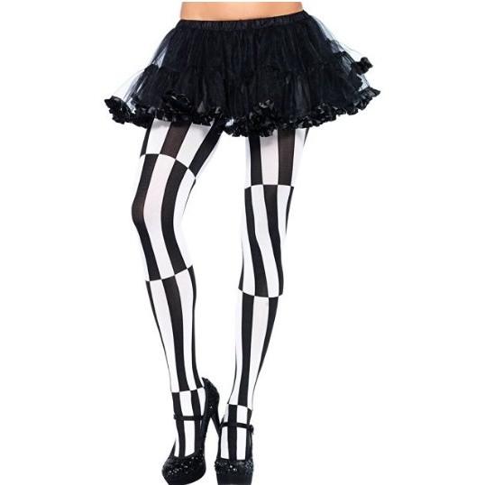 可愛いコスプレ タイツ 白黒 ダンス衣装/LEG AVENUEレッグアベニュー コスチューム・コスプレ・仮装・ハロウィン・イベント・女性・大人用メール便送料無料 | 