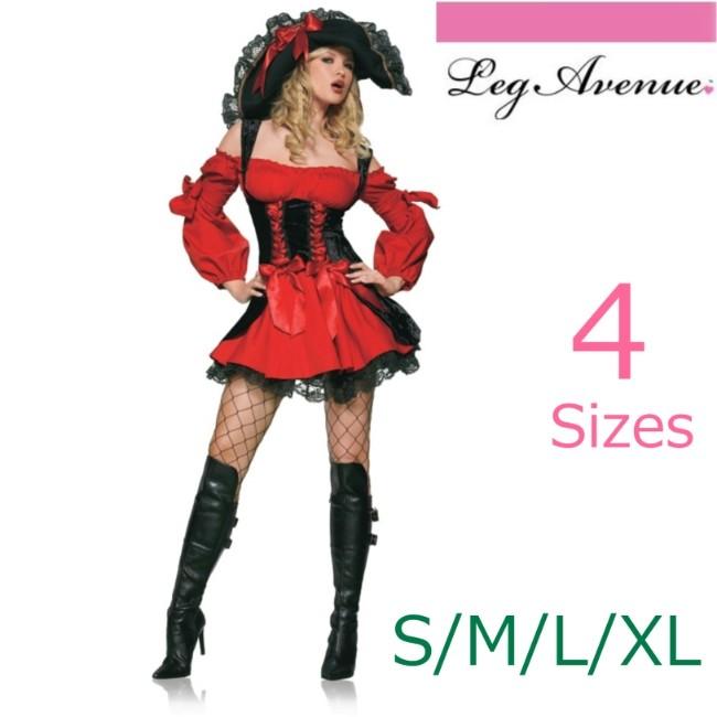83157セクシー 女パイレーツ　海賊コスチューム コスプレ衣装　パーティー ハロウィン /レッグアベニュー  コスプレ・仮装・ハロウィン・女性・大人用 | 