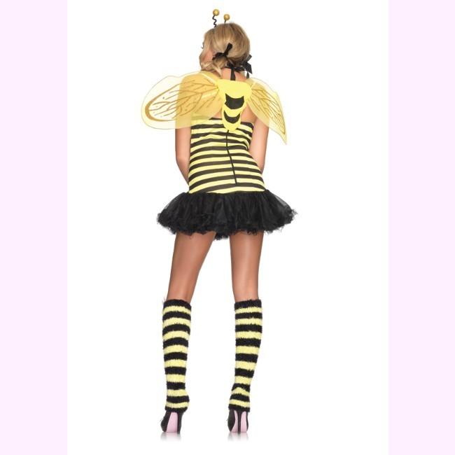 83343 デイジービー 4ピースセット 仮装コスチューム コスプレ  /LEG AVENUEレッグアベニュー  コスプレ・仮装・ハロウィン・女性・大人用 |  | 01