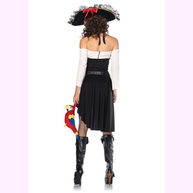 83772 スカルのバックルがカッコいい パイレーツコスチューム2ピースセット コスプレ衣装　パーティー ハロウィン /レッグアベニュー コスプレ・仮装・ハロウィ |  | 01