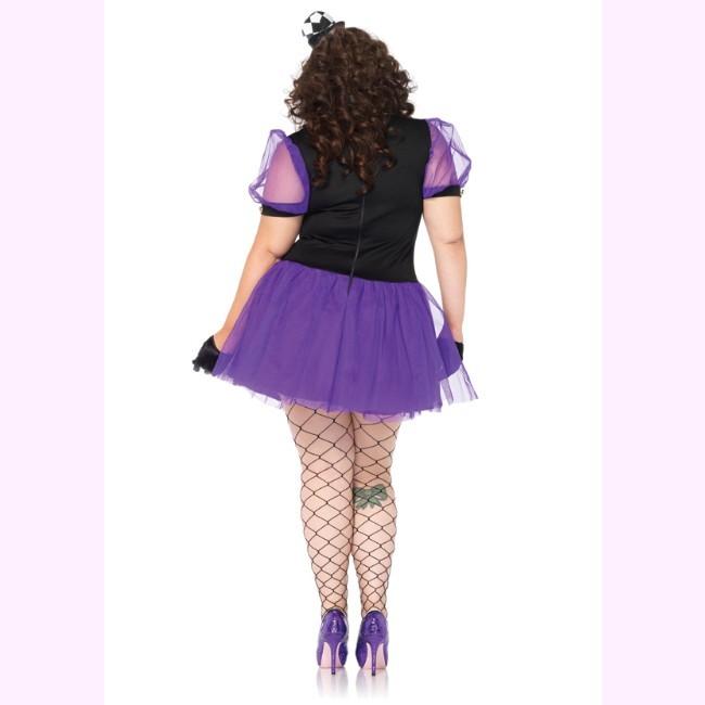 大きいサイズ 83803XMISS マッドハッターのコスチューム 2ピースセット コスプレ衣装　パーティー ハロウィン /レッグアベニュー |  | 01