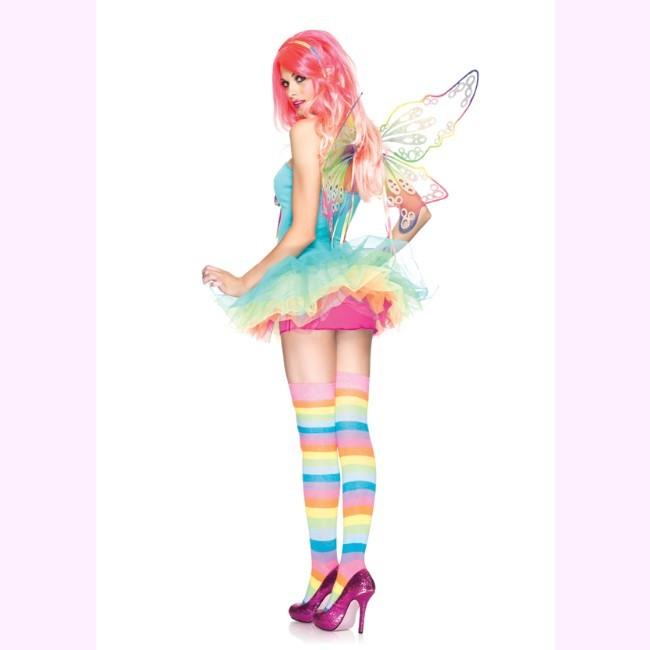 83917マルチカラーが華やかなチュチュドレスのキュートなフェアリーセット セクシーコスチューム コスプレ /レッグアベニュー   コスプレ・仮装・ハロウィン・女 |  | 01