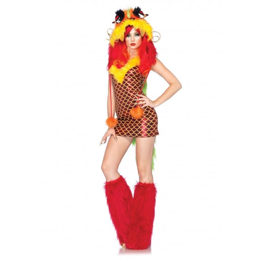 85088インペリアルドラゴンコスチューム　2ピースセット /LEG AVENUEレッグアベニュー コスチューム・コスプレ・仮装・ハロウィン・イベント・女性・大人用 |  | 01