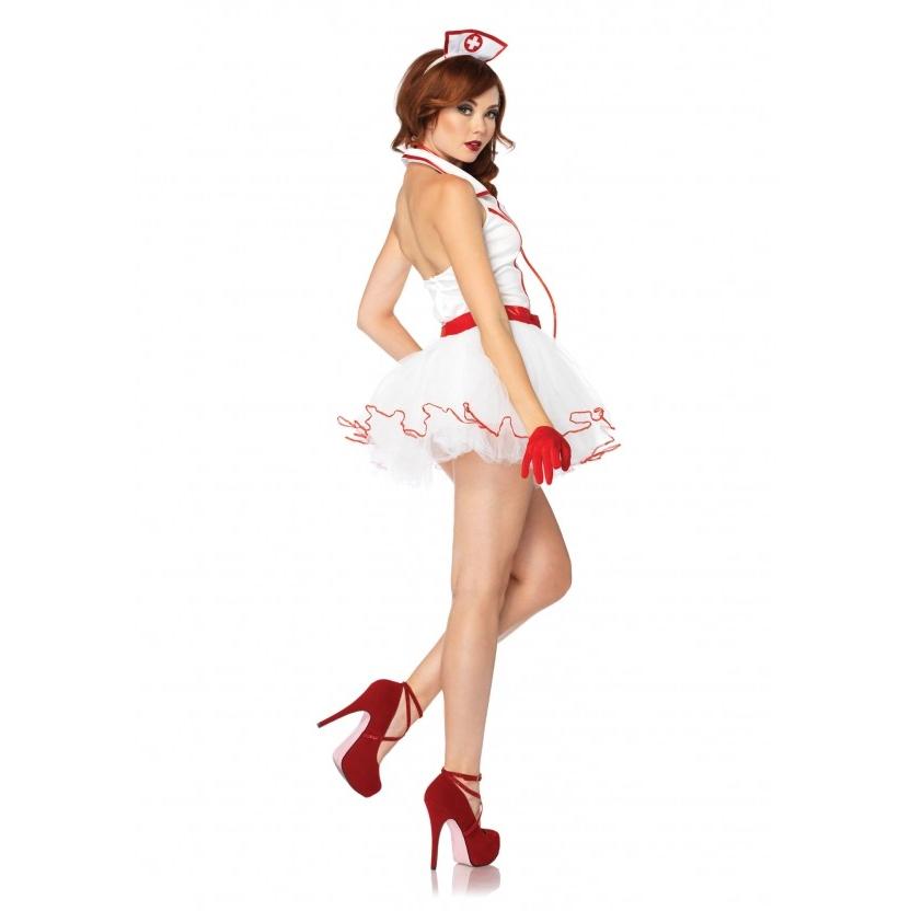 85111ふんわりナースコスチューム　2ピースセット /LEG AVENUEレッグアベニュー コスチューム・コスプレ・仮装・ハロウィン・イベント・女性・大人用 |  | 02