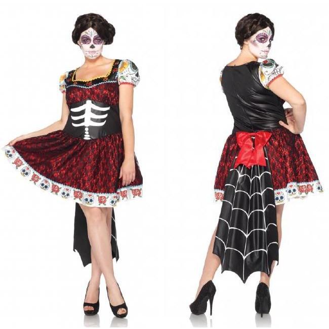 85136X 悪魔より怖い ?死者のレディースコスチューム　2ピースセット   大きいサイズ  /LEG AVENUEレッグアベニュー コスチューム・コスプレ・仮装・ハロウィン | 