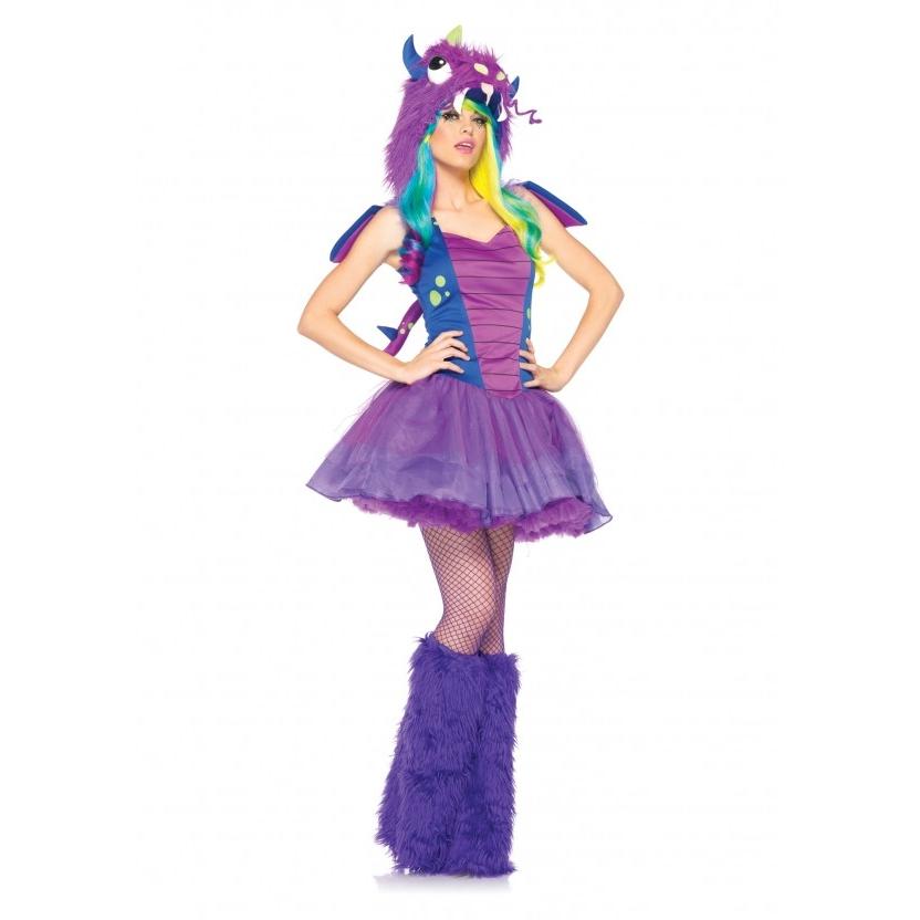 85140ダーリン ドラゴンコスチューム　2ピースセット /LEG AVENUEレッグアベニュー コスチューム・コスプレ・仮装・ハロウィン・イベント・女性・大人用 |  | 01