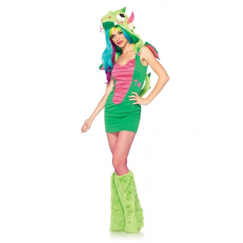 85149マジックドラゴンコスチューム　2ピースセット /LEG AVENUEレッグアベニュー コスチューム・コスプレ・仮装・ハロウィン・イベント・女性・大人用 | 