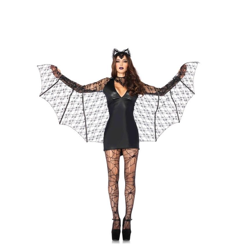 85241ムーンライトバットコスチューム 3点セット 大人用 コスプレ衣装　/LEG AVENUEレッグアベニュー コスプレ・仮装・ハロウィン・女性・大人用 | 