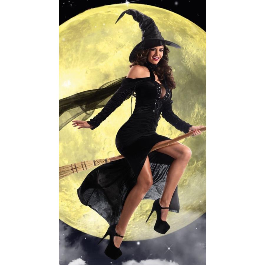 セクシーブラックウィッチコスチューム　2点セット 仮装コスチューム コスプレ /LEG AVENUEレッグアベニュー コスプレ・仮装・ハロウィン・女性大人用 |  | 01