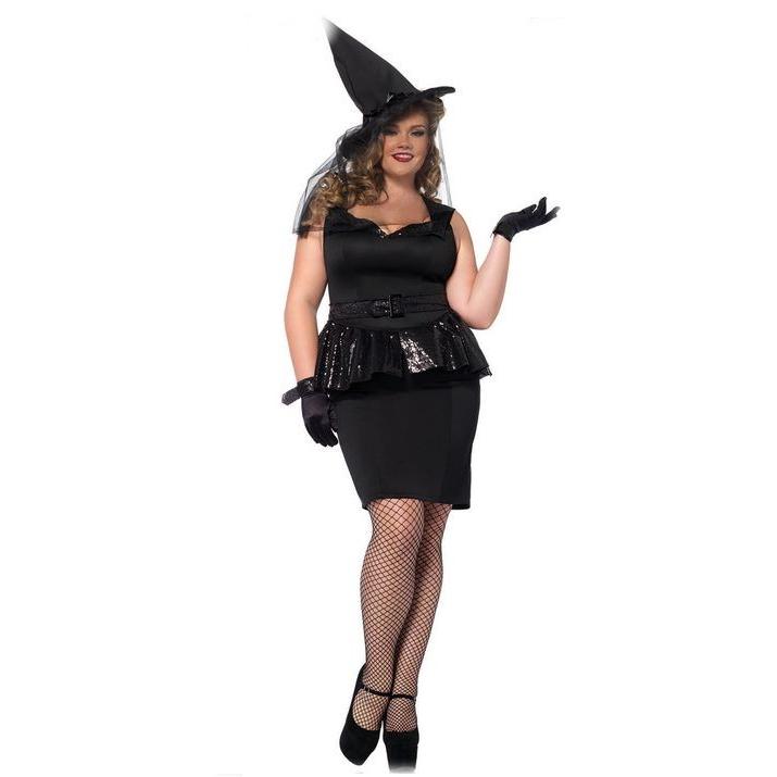 85343X 大きいサイズ ヴィンテージウィッチコスチューム 3点セット プラスサイズ　大人用 コスプレ衣装　/LEG AVENUEレッグアベニュー コスプレ・仮装・ハロウィ | 